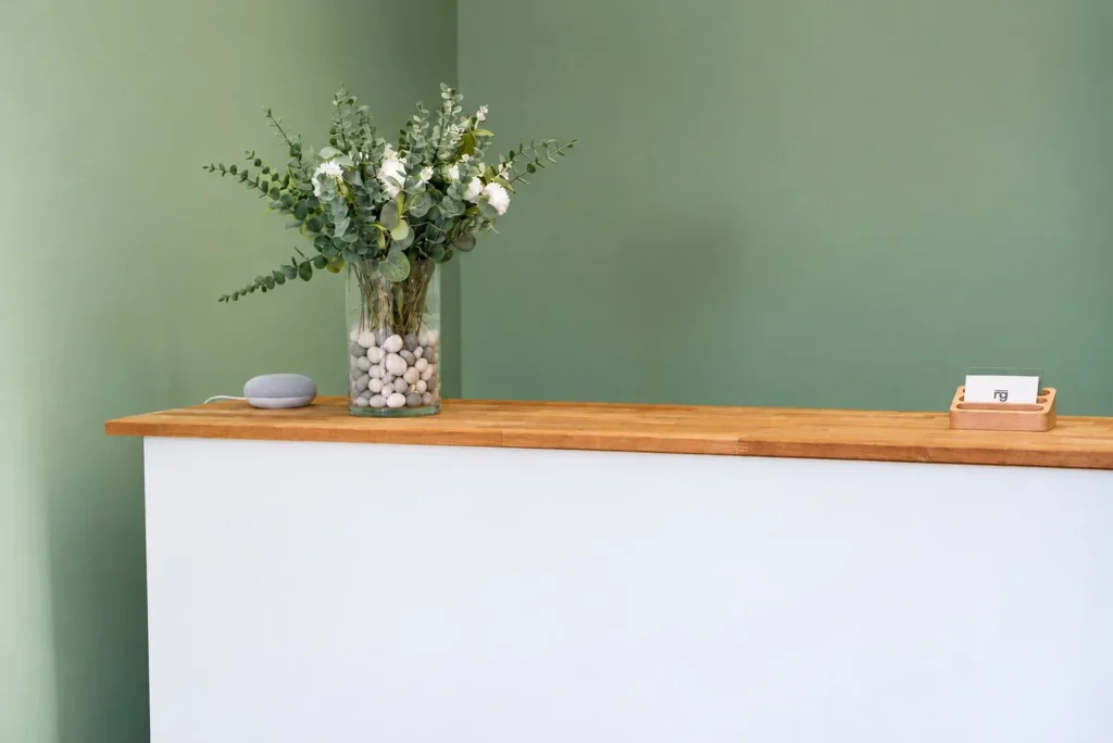 Recepción de RG Fisioterapia y Osteopatía