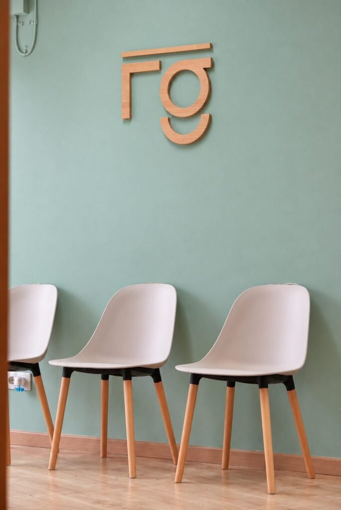 Sala de espera de RG Fisioterapia